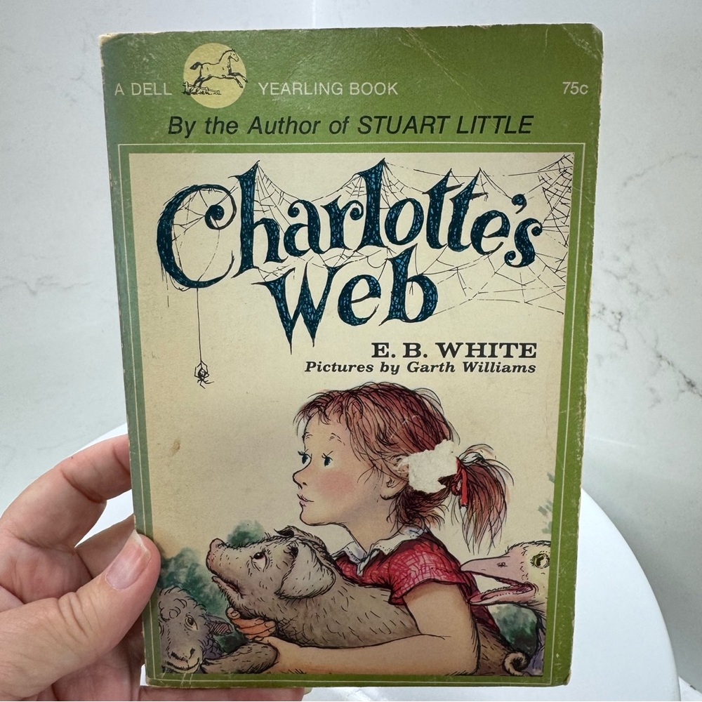 Charlotte’s Web by E.B. White vintage book copyright 1952